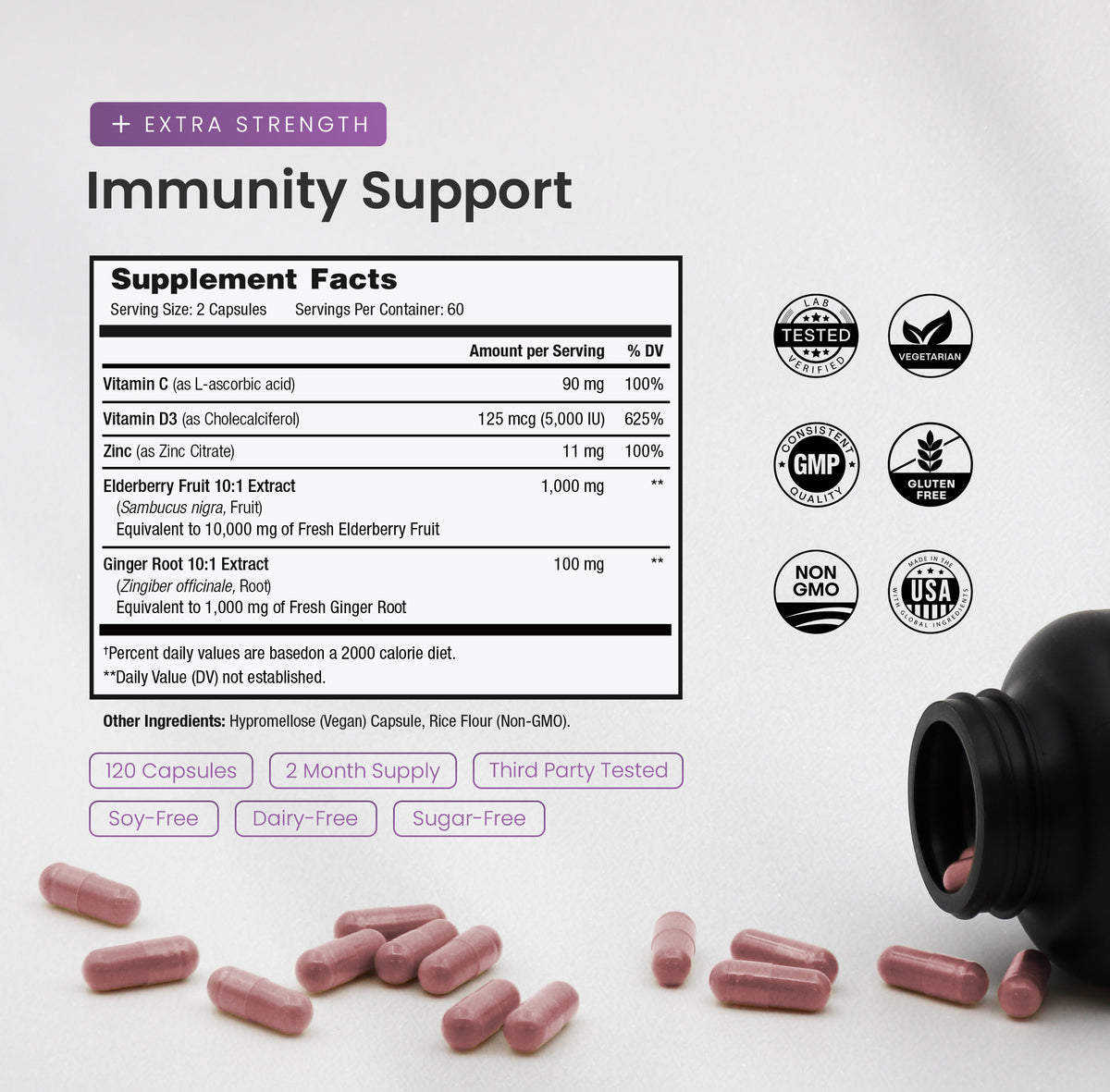 Elderberry 5-in-1 Capsules