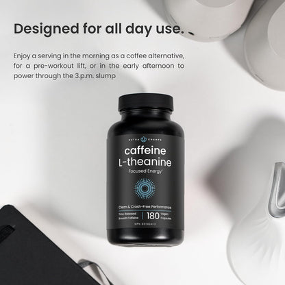 Caffeine + L-Theanine Capsules