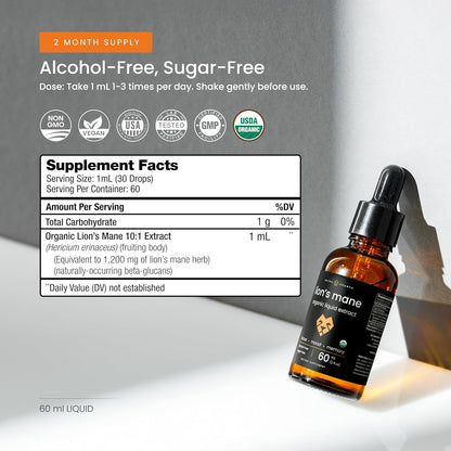 Lion's Mane Liquid Drops