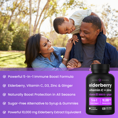 Elderberry 5-in-1 Capsules