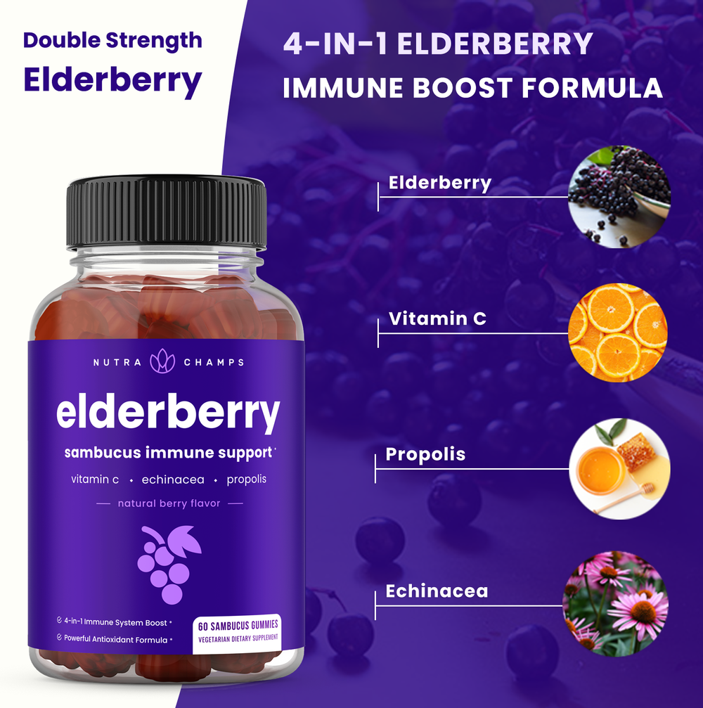 Elderberry immune system booster