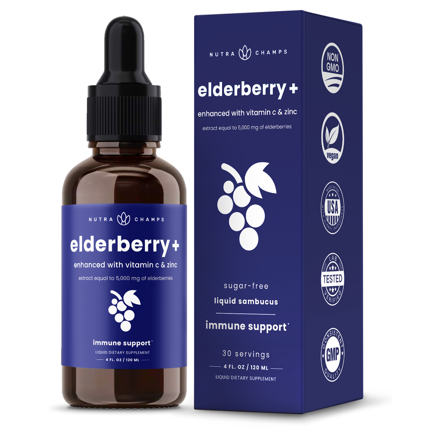Elderberry Drops Plus