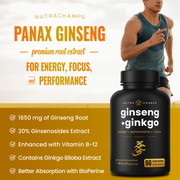 Nitric Charge & Ginseng + Ginkgo Bundle