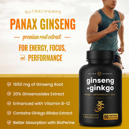 Ginseng + Ginkgo