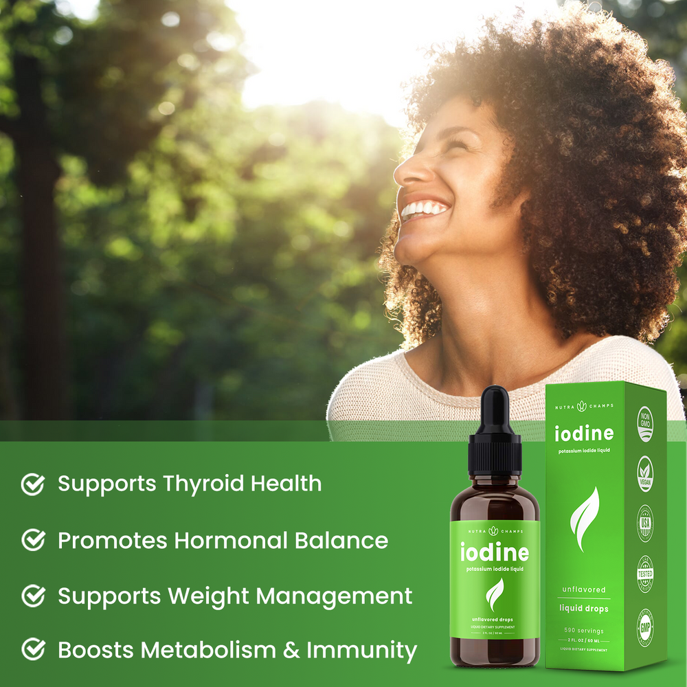 Iodine drops hot sale for thyroid