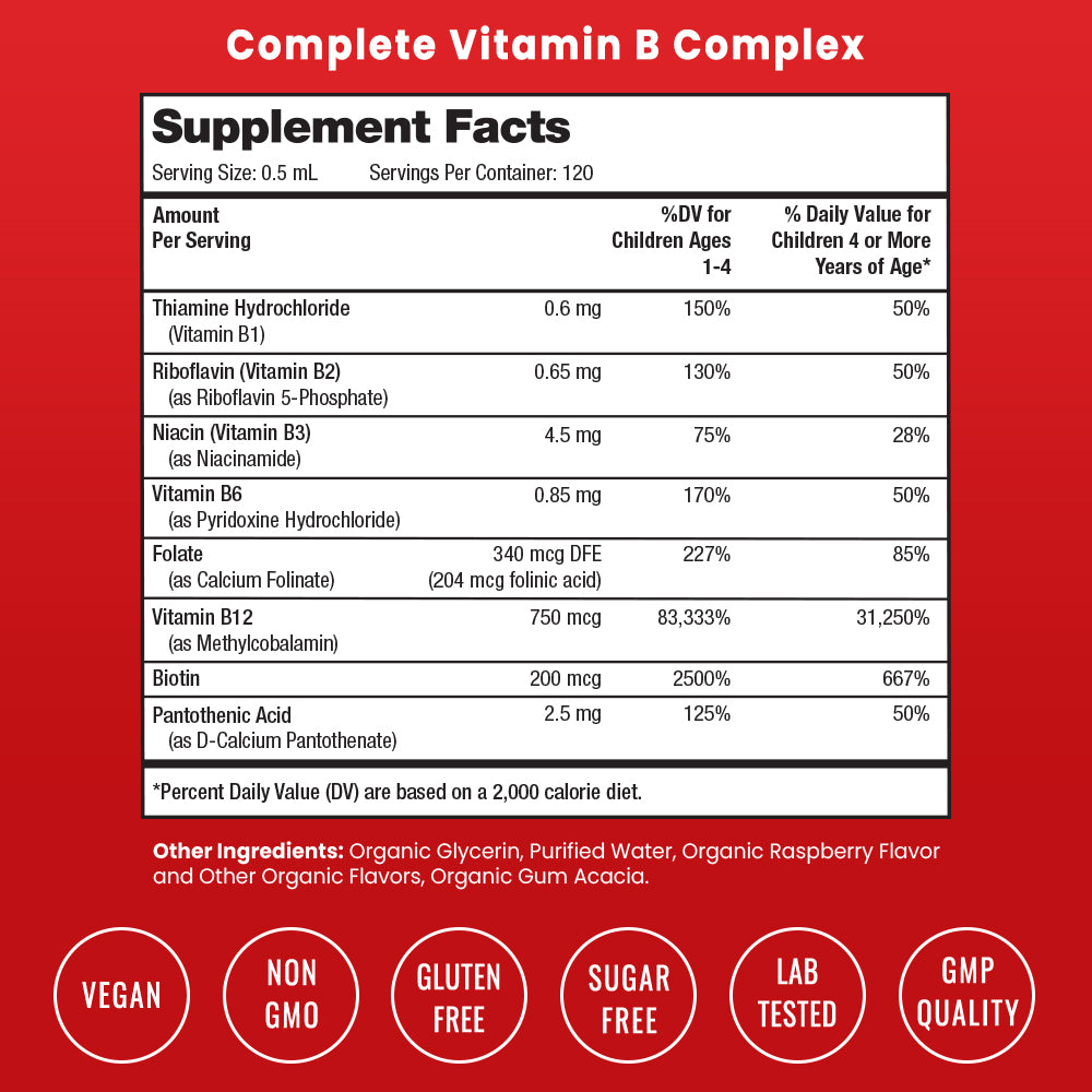 Kid's Vitamin B Complex Drops