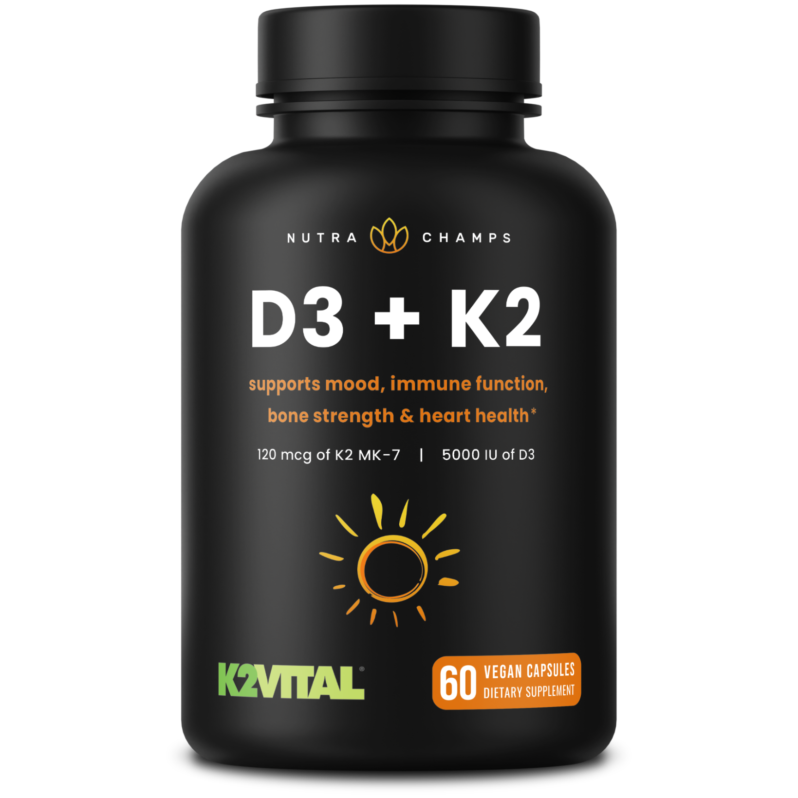 Vitamin D3 + K2