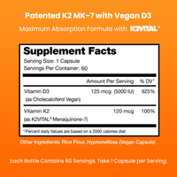 Vitamin D3 + K2