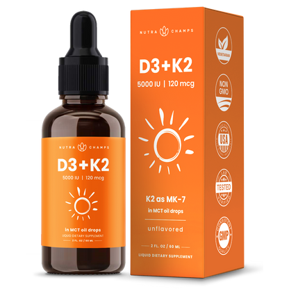 Vitamin D3 + K2 Drops