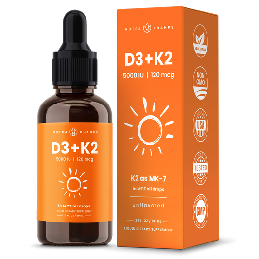 Vitamin D3 + K2 Drops