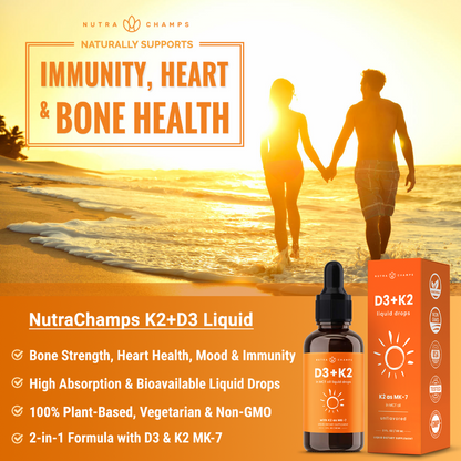 Vitamin D3 + K2 Drops