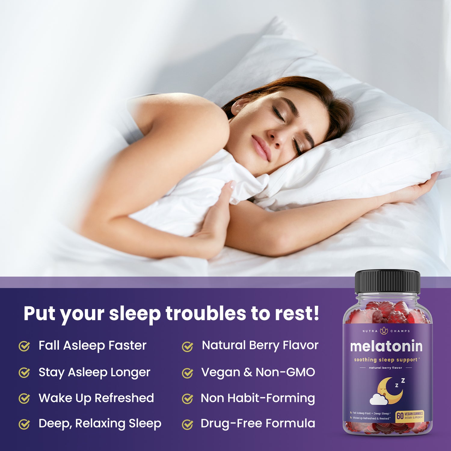 Melatonin Gummies - Free for Life