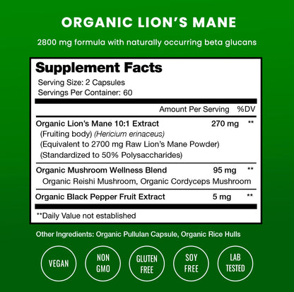 Lion's Mane Capsules