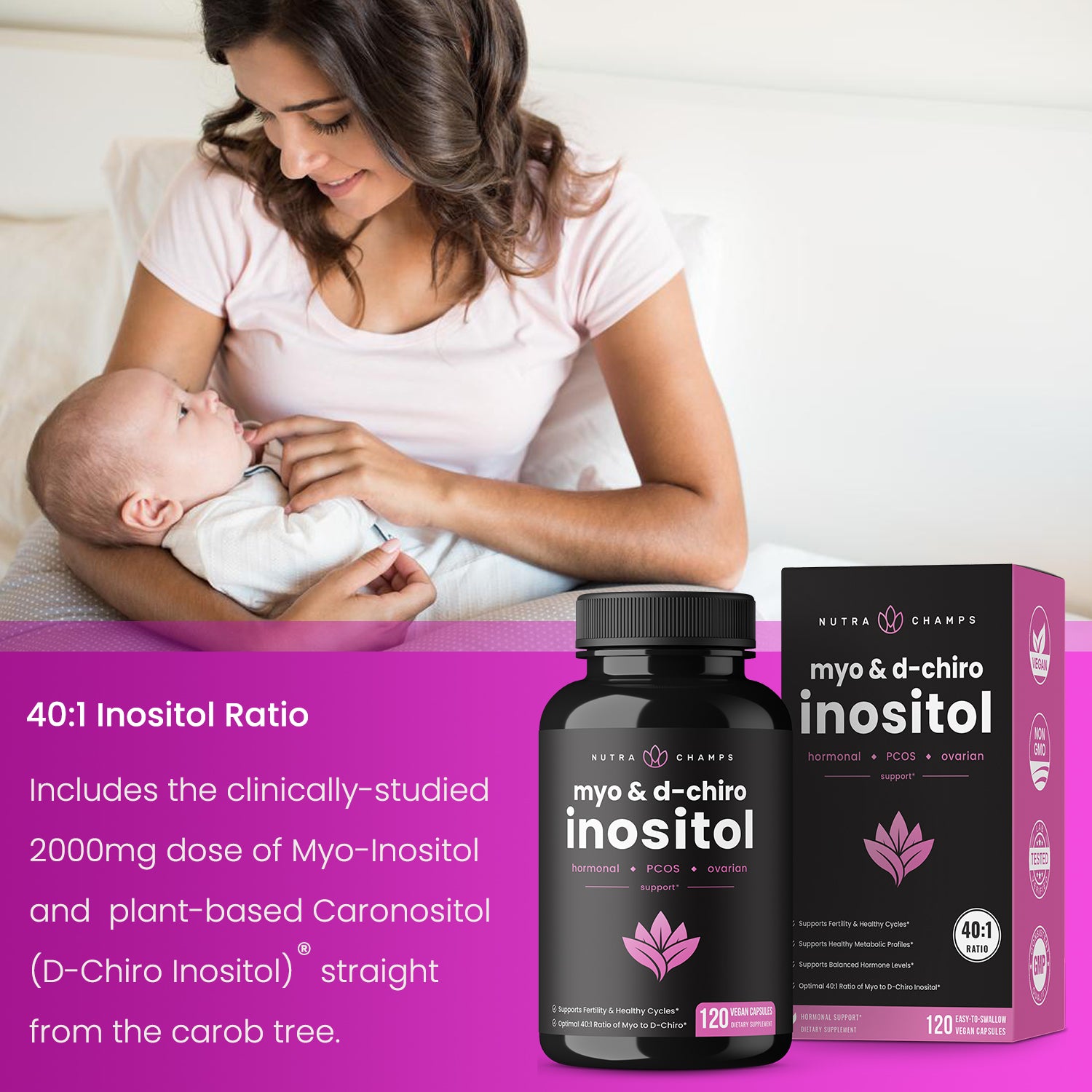 Myo & D-Chiro Inositol - NutraChamps