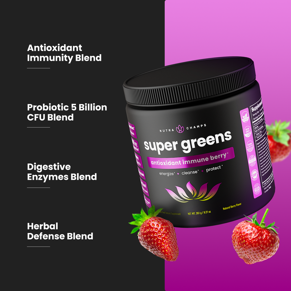 Super Greens Antioxidant NutraChamps