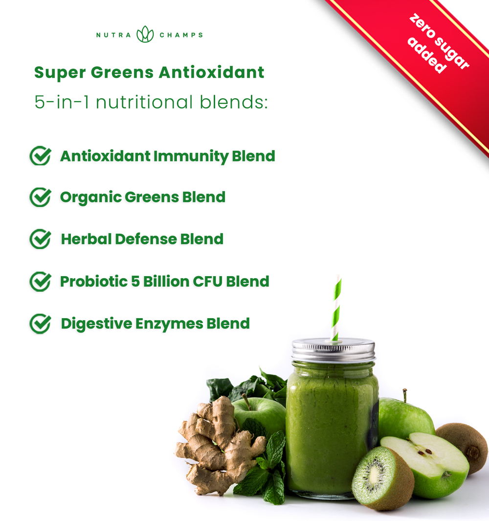 Super Greens Antioxidant NutraChamps