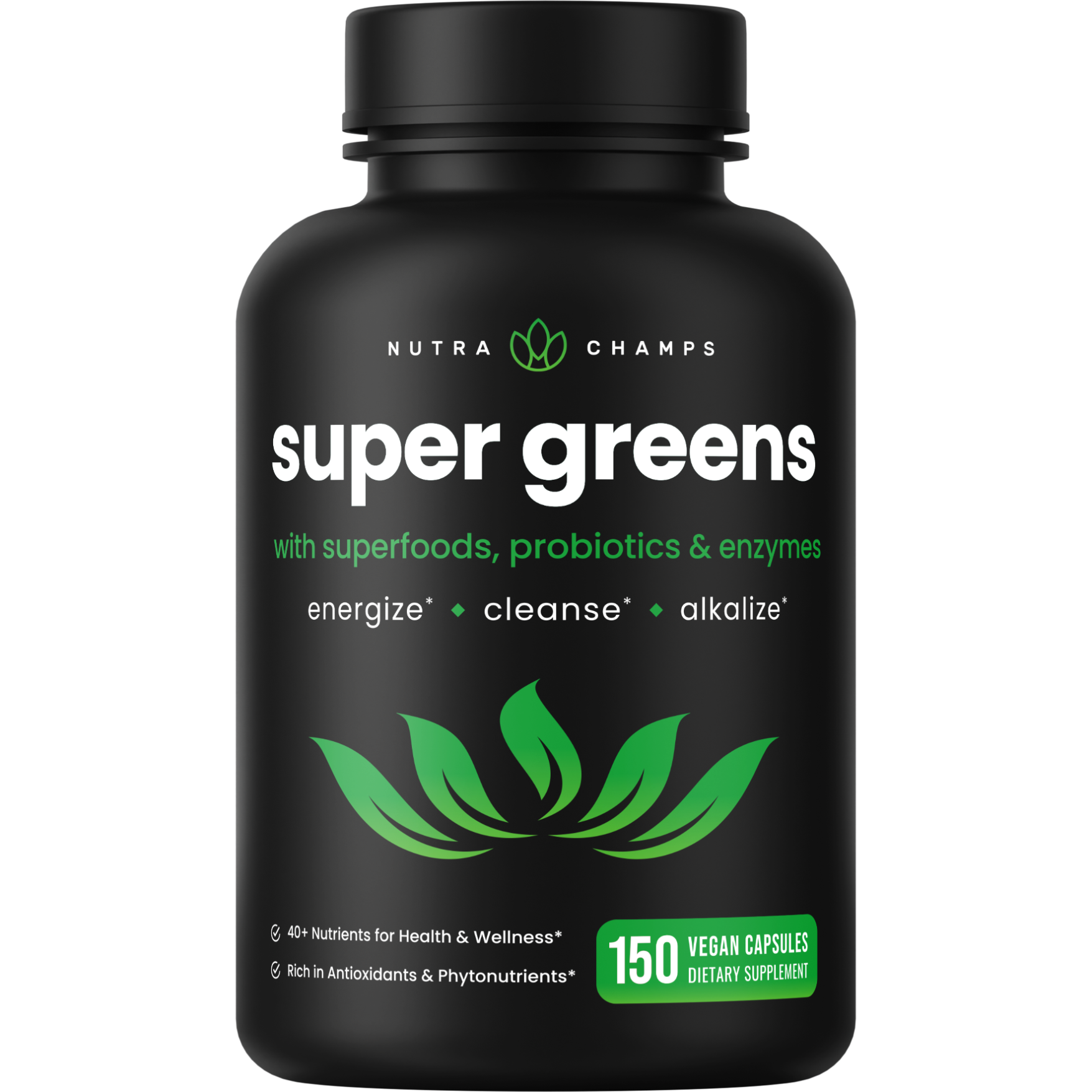 Super Greens Capsules NutraChamps