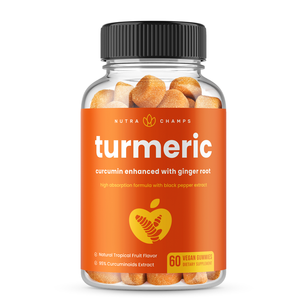 Turmeric & Ginger Gummies NutraChamps