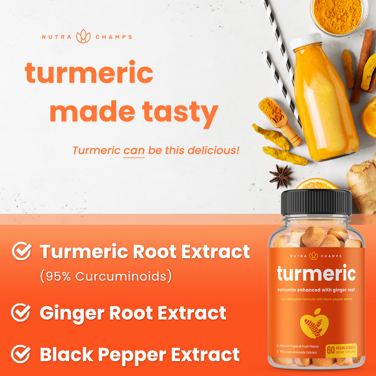 Turmeric & Ginger Gummies
