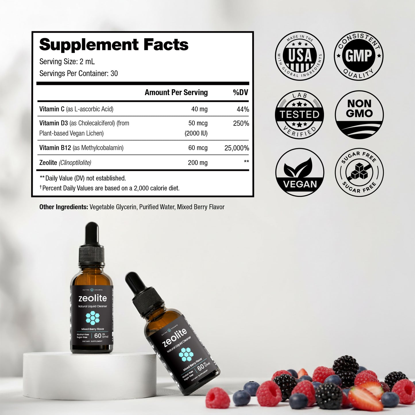 Zeolite Detox Liquid Drops