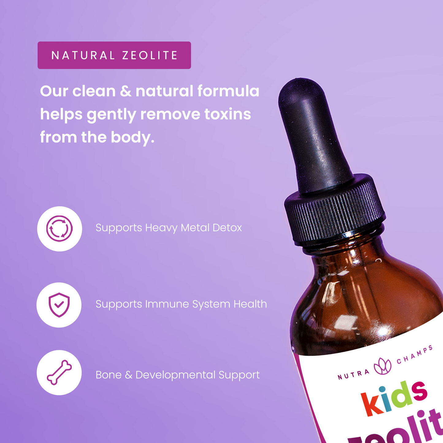 Kids Zeolite Detox Liquid Drops