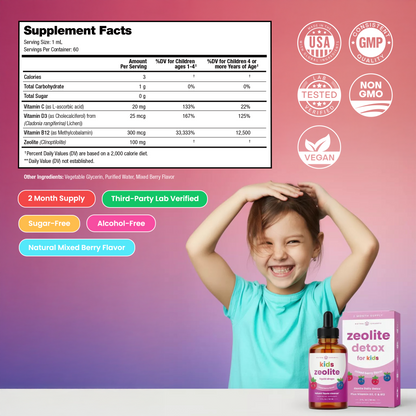 Kids Zeolite Detox Liquid Drops