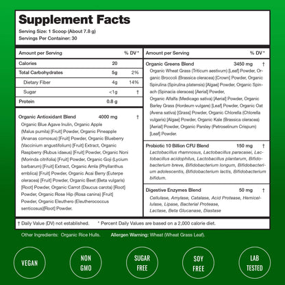 Super Greens Unflavored