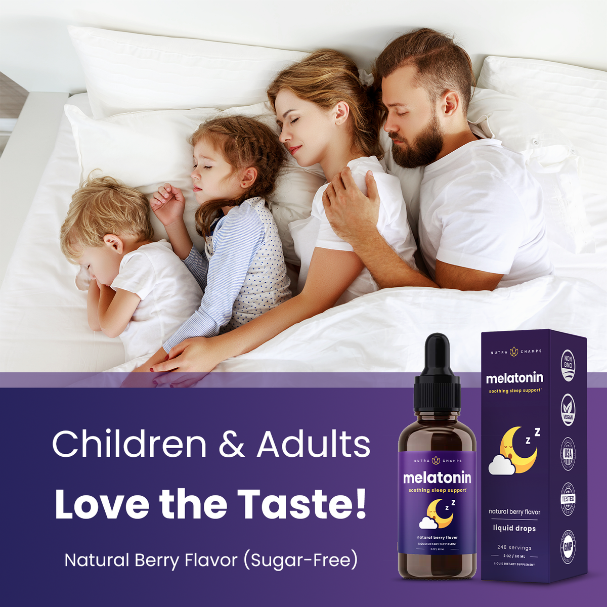 Melatonin Drops - NutraChamps