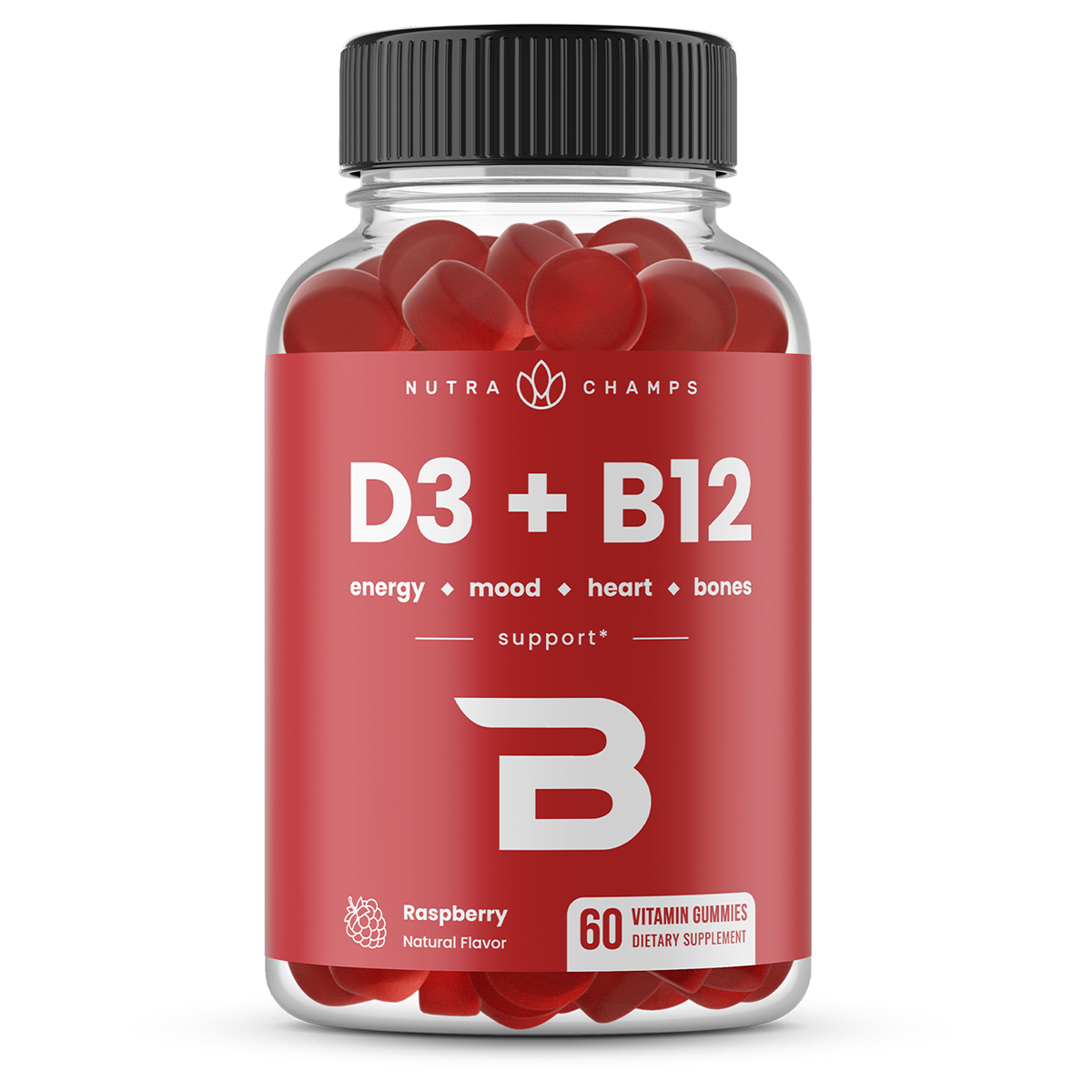 Vitamin D3 & B12 Gummies